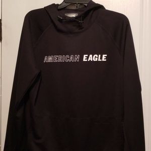 American eagle hooded shirt